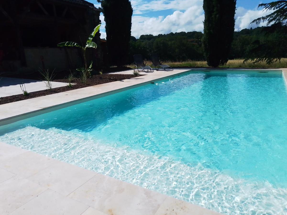 Gite Lot'Ivier Piscine Nature Lot Montayral Bagian luar foto